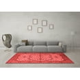 thumbnail image 3 of Ahgly Company Indoor Square Oriental Red Traditional Area Rugs, 8' Square, 3 of 4