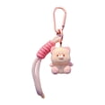 thumbnail image 1 of Llavero con forma de oso y muñeco flocado para bolso de mano, regalo, cartera, 1 of 9
