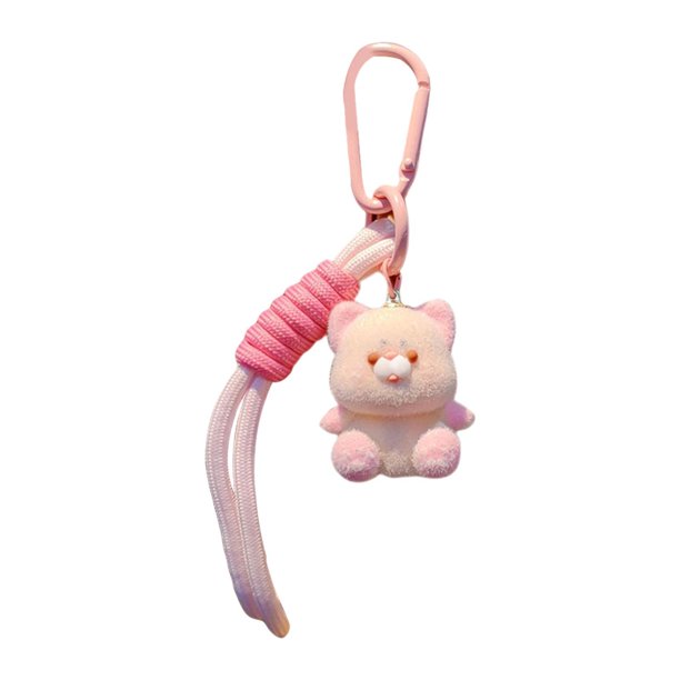 Llavero de oso de 5,43 x 2,52 pulgadas, llavero de muñeca para regalos de fiesta, bolsa de mano de cumpleaños