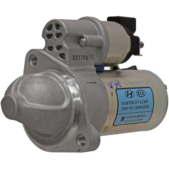 Quality-Built 12472 Starter Motor For 17-19 Kia Forte