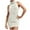 White, variant on Summer Clothes Womens Dresses Virgin-Killer Backless Long Tie Open Turtleneck Sleeveless Sweaters
