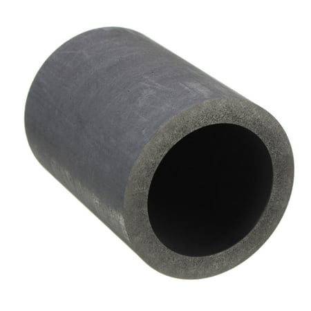 7oz 30x40mm Pure Graphite Crucible Cup Propane Torch Melting Gold Silver Copper (Best Crucible For Melting Copper)