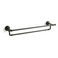 thumbnail image 2 of kohler 72570 artifacts 24-in double towel bar, 2 of 2