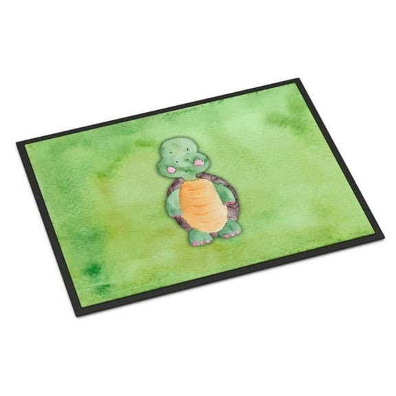 24 x 36 in. Turtle Watercolor Indoor or Outdoor Mat