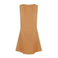 thumbnail image 6 of XXWXYD Girls Summer Beach Dress Casual Sleeveless Gradient Tank Sundress U Neck Loose Outfits Pockets 2025 Vacation Apparel 𝖥lowy Dresses Sundress, 6 of 6