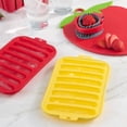 thumbnail image 3 of Mainstays Silicone Ice Cube Trays, Stick Shape For Water Bottles (8 Ice Cubes) Yellow, 3 of 12