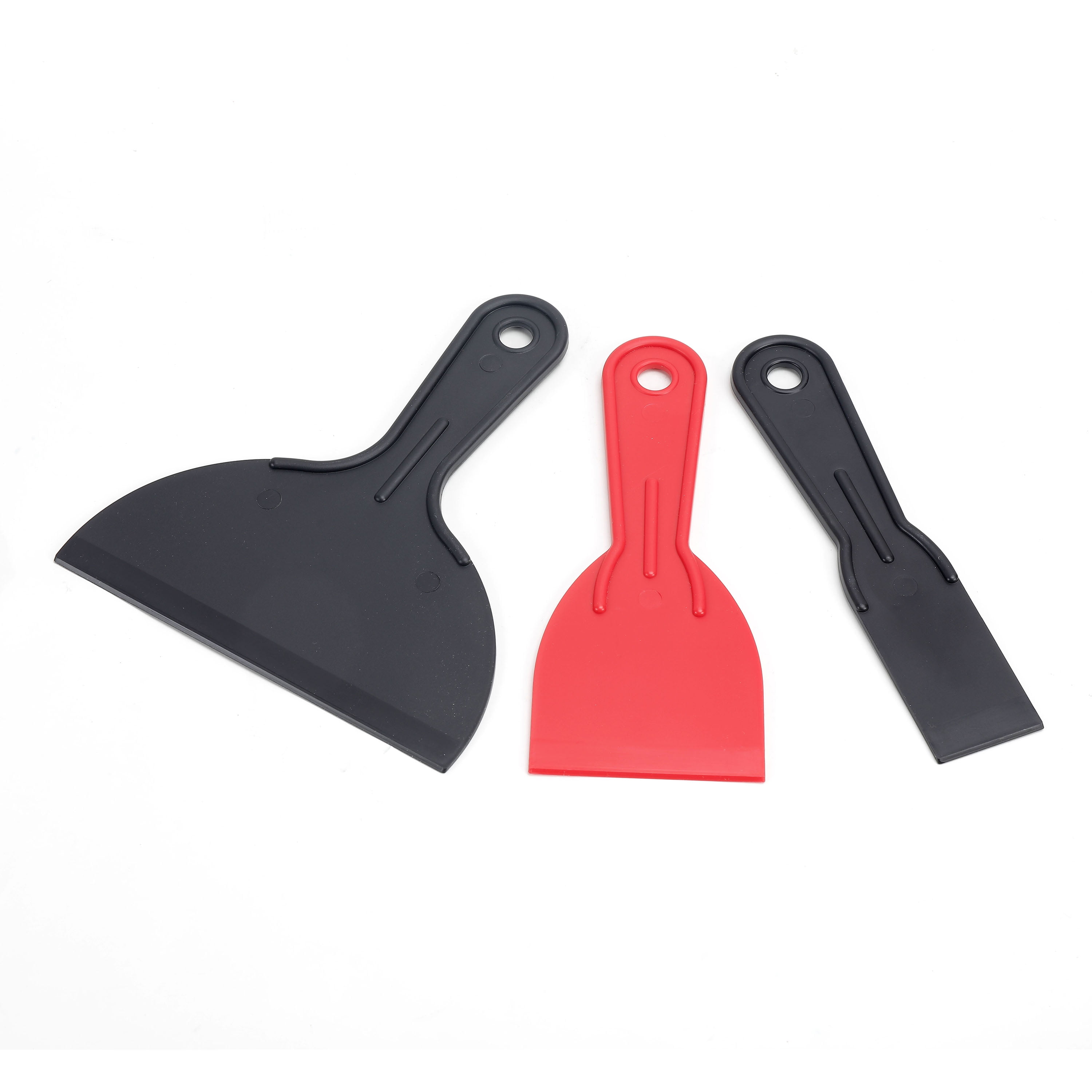 Hyper Tough Plastic Putty Knife Set, 3 Piece