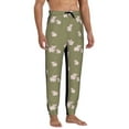 thumbnail image 5 of Sweatpants for Men - Parent-Child Cute Pig Green Adjustable Elastic Band Mens Joggers With Pockets, Athletic Workout Gym Casual Track Pants for Men, 5 of 7