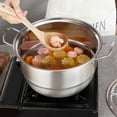 thumbnail image 3 of CNKOO Steam Pot Steamer Stainless Steel Cooker Cookware Kitchen Cooking Tool, 3 of 8
