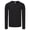 Black, variant on Fruit Of The Loom Mens Iconic 150 Long-Sleeved T-Shirt