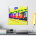 thumbnail image 4 of Subway Impressionism Scene - Canvas, 4 of 10