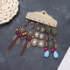 thumbnail image 3 of Pendientes elegantes de estilo étnico bohemio, largos, vintage, para vacaciones, personalizados, sencillos, juego de pendientes versátiles para mujer, 3 of 6