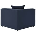 thumbnail image 5 of Modway Saybrook 8-Piece Patio Fabric Upholstered Sectional Sofa in Navy, 5 of 10