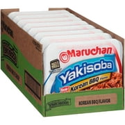 Maruchan Yakisoba Korean BBQ , 4.12 Oz, Quantity of 8