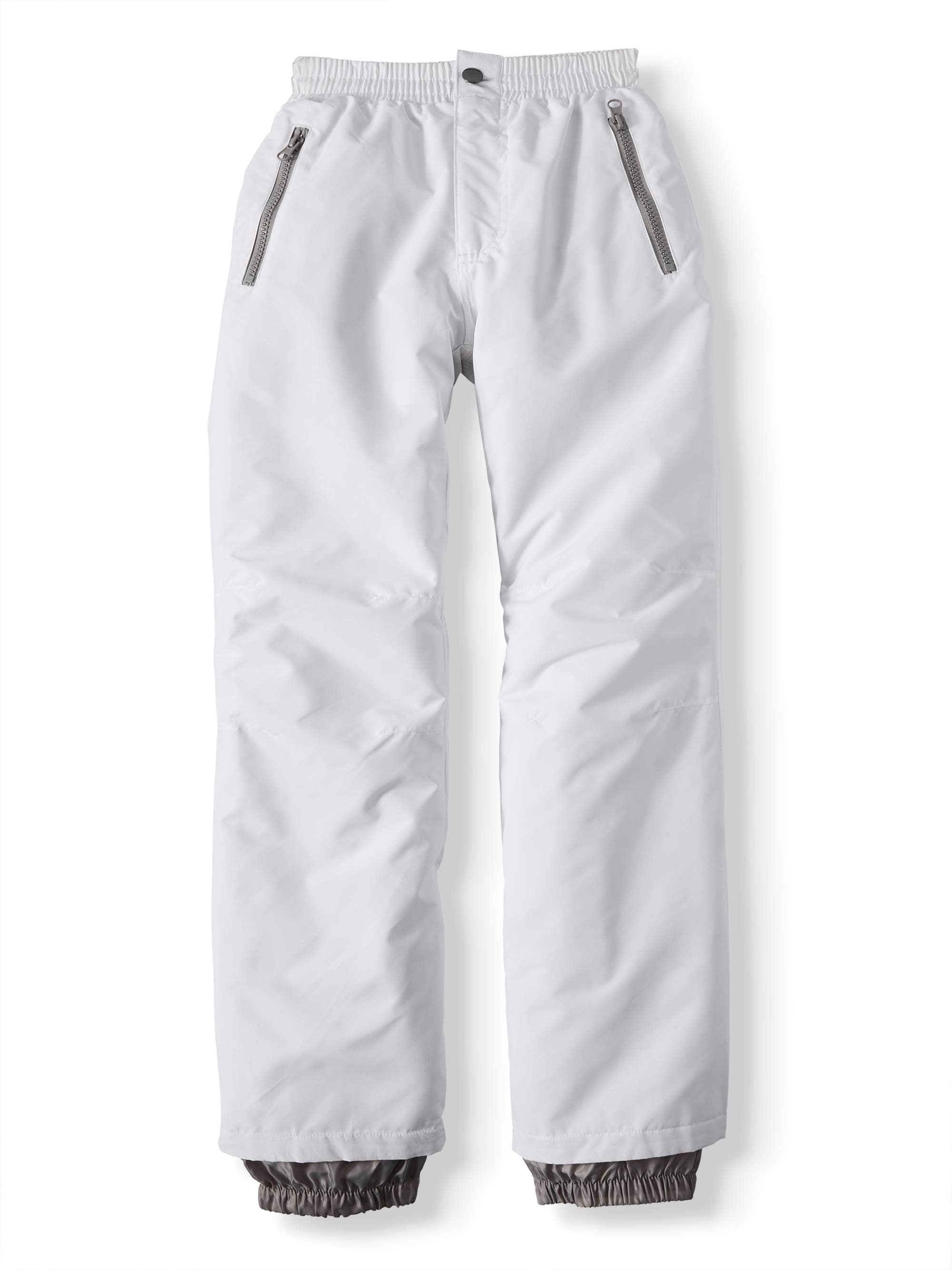 girls grey snow pants