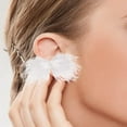 thumbnail image 2 of Pendientes de mariposa con clip para las orejas, joyería creativa y moderna para citas. Sin borla, 2 of 9