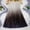Coffee, variant on Dianli Skirt Pleated Women's Gradient Midi Pleated Skirt Elastic Waist Drawstring Large Swing Versatile Dressy Casual High End Temperament Streetwear Work To Weekend