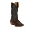 thumbnail image 2 of Justin Boots Mens Cowboy Town Square Toe Suede Cowboy  Mid Calf Boots, 2 of 5