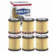 6 pc Purolator TECH TL15315 Engine Oil Filters for 1275810 1275810-8 1275811 1275811-6 27021 27021MP 37021 47021 57021 57021XP 61857021 67021 7021 84021 91021 97021 AL8712 CF522 CF522AP CF5315 CH8712