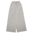 thumbnail image 3 of Frontwalk Women High Rise Wide Leg Pants Casual Loose Pant Palazzo Pant Elastic Waisted Summer Beach Trousers White S, 3 of 4