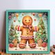 thumbnail image 2 of Hilo Algodón Bordado Punto Cruz Pan Navideño Impreso 11CT 40x40cm, 2 of 9