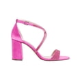 thumbnail image 2 of Nina Womens Henesi Satin Pumps Block Heel, 2 of 3