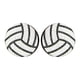 thumbnail image 2 of Fiudx Pendientes Deportivos de Béisbol, Fútbol, Voleibol y Baloncesto. Pendientes de Madera. Accesorios Deportivos de Moda., 2 of 5