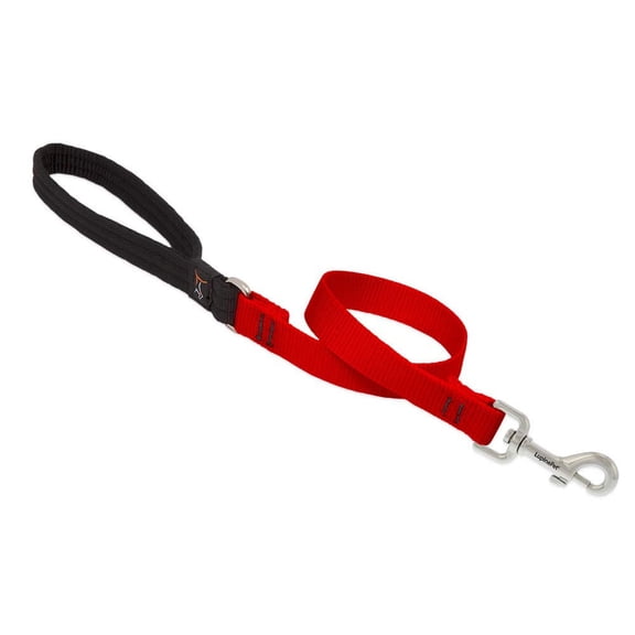 3/4in Red 2ft Dog Leash