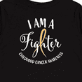 thumbnail image 4 of Inktastic I am a Fighter- Childhood Cancer Awareness Boys or Girls Long Sleeve Toddler T-Shirt, 4 of 5