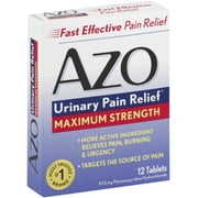 AZO Standard Tablets, Maximum Strength 12 ea (Pack of 4)