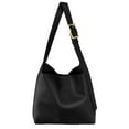thumbnail image 1 of Bolso de mano para mujer de gran capacidad, bolso de hombro elegante para mujer Negro, 1 of 8