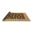 thumbnail image 2 of Ahgly Company Indoor Round Oriental Brown Traditional Area Rugs, 3' Round, 2 of 4