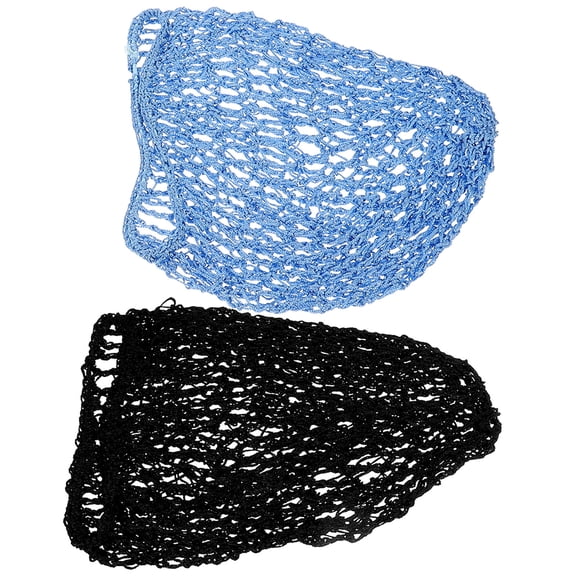 IBASETOY 2Pcs Mesh Design Sleeping Hair Bonnet for Women with Comfortable Wear