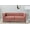 Rose, variant on Uspridefurniture Lisette 73.3'' Velvet Square Arm Sofa,Pink