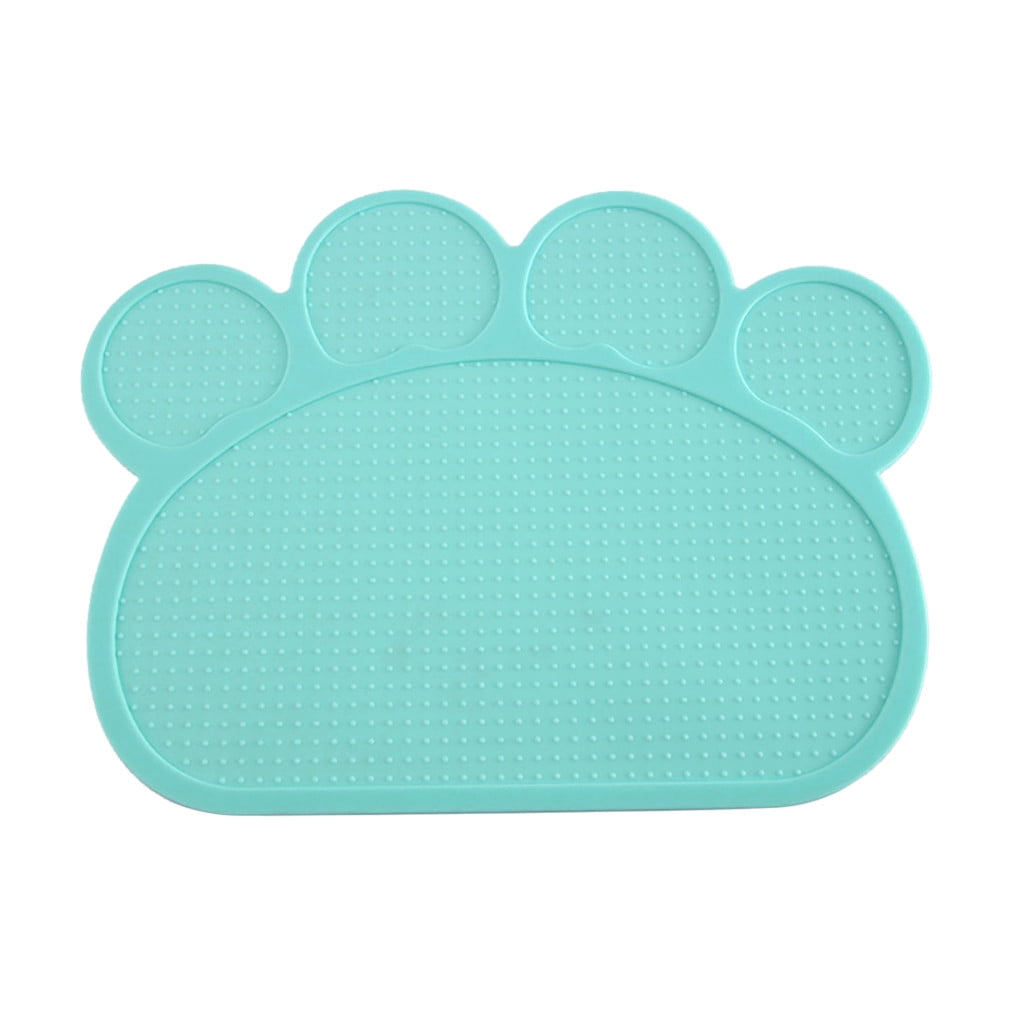 BarksBar Non-Slip Silicone Pet Feeding Mat - Large - 23.6” x 15.8”