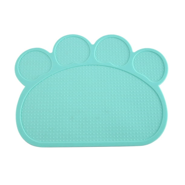 Gobestart Silicone Pet Feeding Mat Non Slip Pet Food Placemat for Dog