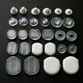 thumbnail image 4 of 100pcs Clear Earring Pads Silicone Comfort Earring Cushions For Clips On Earring, 4 of 5