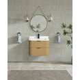 thumbnail image 4 of Chantal 30" Floating Bathroom Vanity Oak, 4 of 11