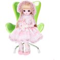 thumbnail image 4 of 1:6 Doll House Miniature Plastic Chair DIY Simulation Arm Swivel Chair (green) 2 Pcs, 4 of 5
