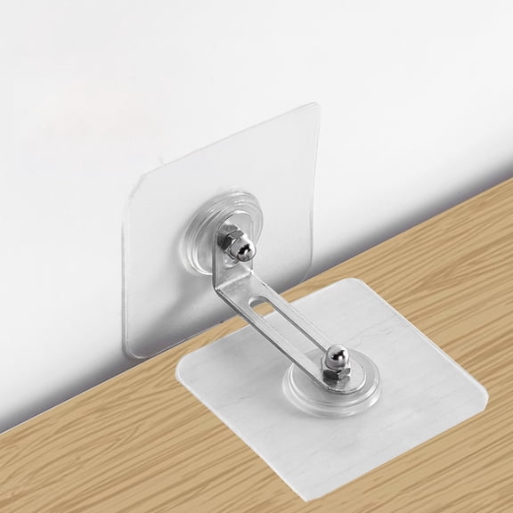 Nicehomfit 4-Piece Heavy Duty Furniture Wall Anchors with Acrylic and Stainless Steel for Secure Home Safety
