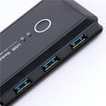 thumbnail image 4 of MesaSe USB 3.0 Switch Selector 2 Computers 4 Port USB Sharing Devices KVM Switch Hub For PC Scanner Keyboard Mouse Printer, 4 of 8