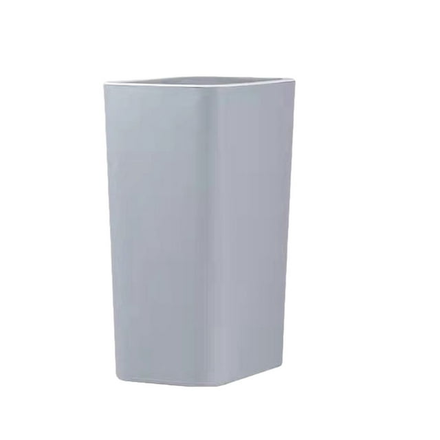 Bote de basura Inteprter con tapa abatible 10.2L color Gris
