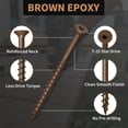 thumbnail image 2 of Tornillos para madera FIXLINK, 7,62 cm, 105 unidades, con revestimiento epoxi, 2 of 7