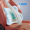 thumbnail image 4 of Qholemyo Car Headrest Lumbar Cushion Set Colorful Lumbar Cushion Backrest Driving Seat Car Lumbar Support Neck Pillow Car Interior Accessories Accessories For Car, 4 of 5