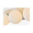 thumbnail image 3 of Living District Jillian 4-Light Iron & Glass Bath Sconce in Chrome/Frosted White, 3 of 5