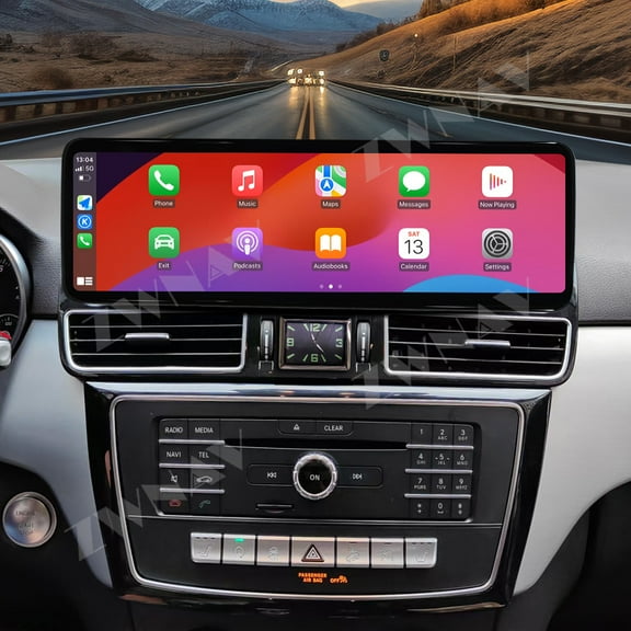 ZWNAV 14.9 inch Android 14 Touch Screen Car Radio For Mercedes-Benz GLE/GLS 2015-2018 Multimedia Player Wireless GPS Navigation Stereo Radio