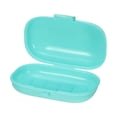 thumbnail image 1 of Jabonera de viaje, jabonera portátil, soporte para barra de jabón para acampar, gimnasio al aire libre con cubierta, azul, 1 of 8