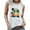 White Tops for Women _q, variant on Women's Crew Neck Y2K Tops Dressy Casual Fashion Sleeveless Tunic Tops Loose Fit Flowy Summer Clothes Elegant Going out Blouse Vintage Retro Sunset Graphic Tank Tops Dark Gray T Shirts XXL