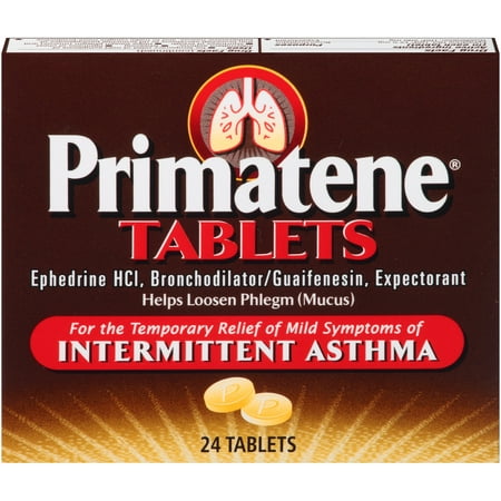 Primatene® Bronchial Asthma Relief Tablets 24 ct (Best Over The Counter Asthma Relief)