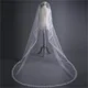 thumbnail image 4 of Blanco Bordado Lentejuelas Velo De Encaje De Novia Guantes, 4 of 8